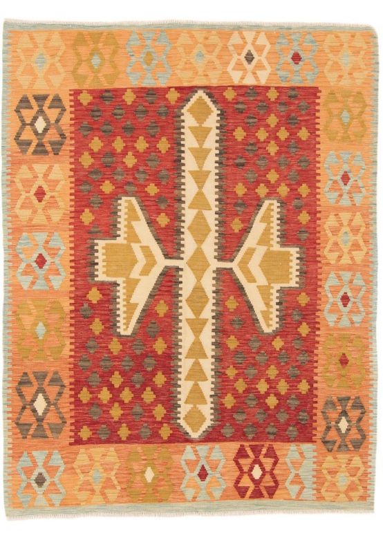 Tappeto a tessitura Kilim Afghan