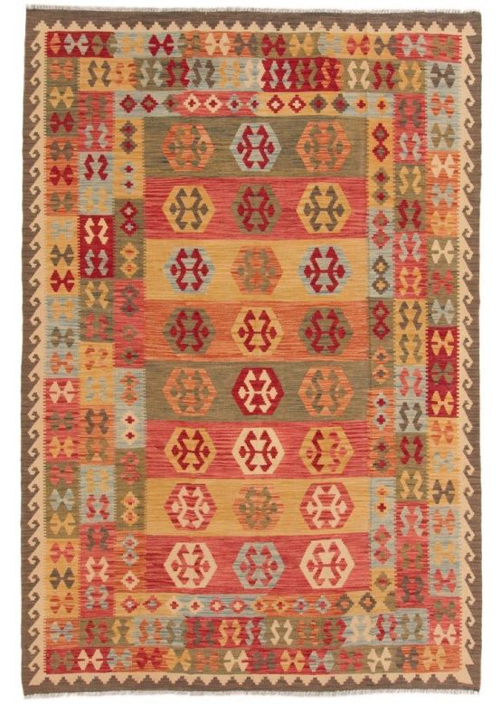 Tappeto a tessitura Kilim Afghan