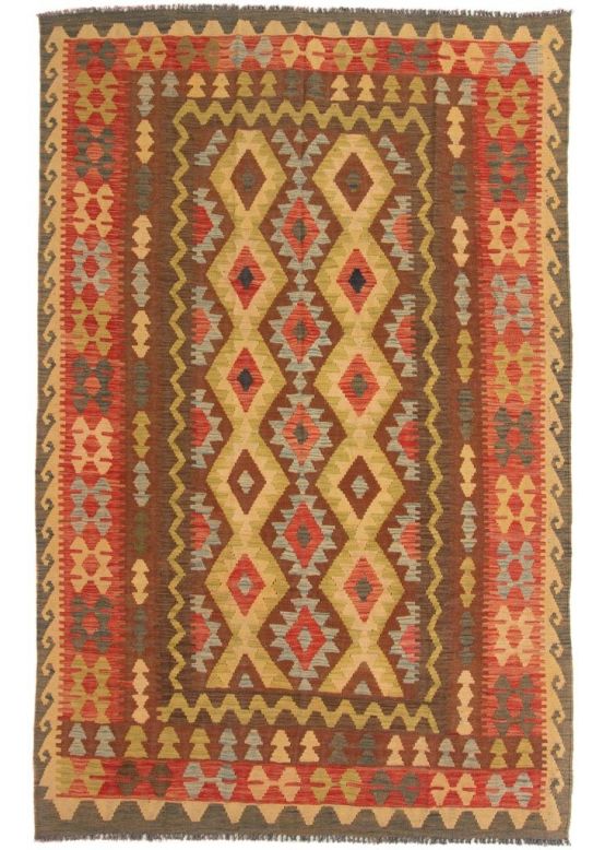 Tappeto a tessitura Kilim Afghan