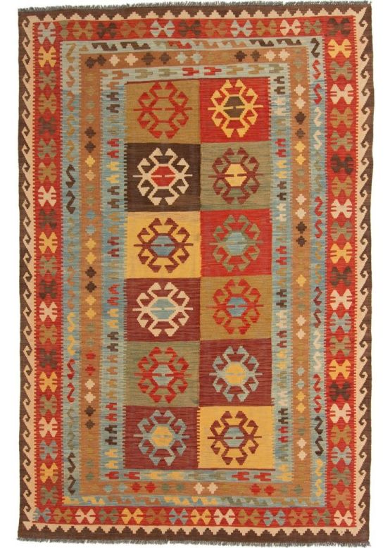 Tappeto a tessitura Kilim Afghan