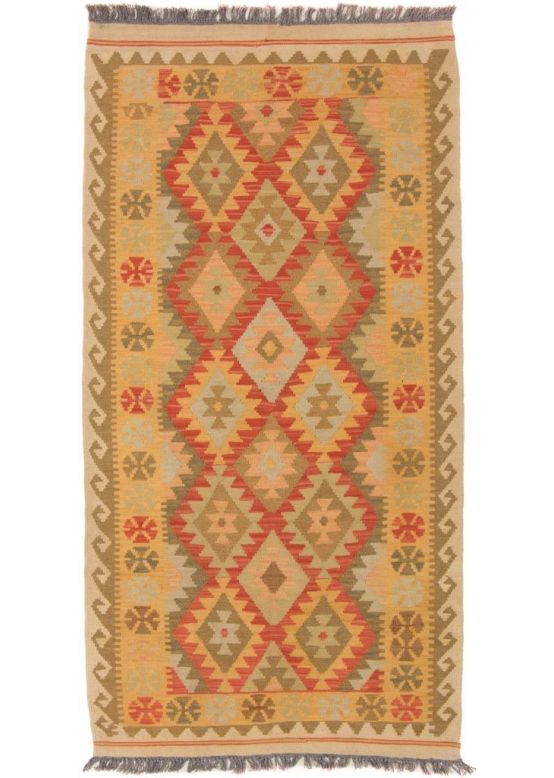 Tappeto a tessitura Kilim Afghan