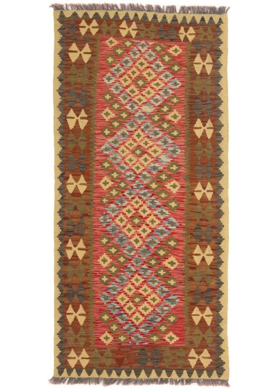 Tappeto a tessitura Kilim Afghan