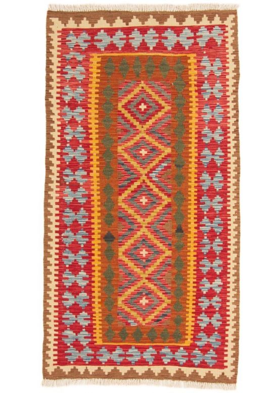 Tappeto a tessitura Kilim Afghan