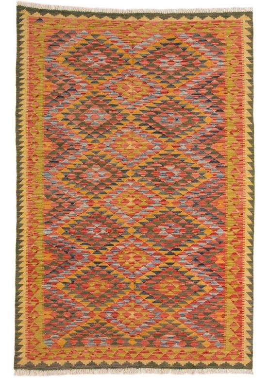 Tappeto a tessitura Kilim Afghan