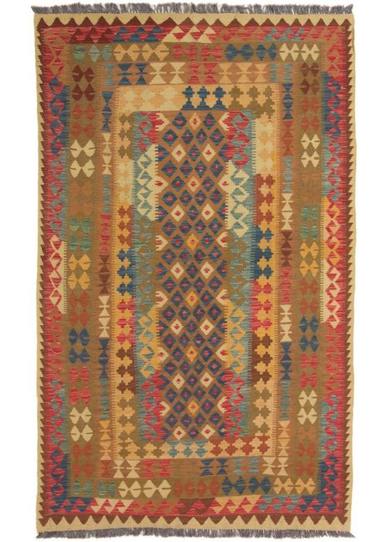 Tappeto a tessitura Kilim Afghan