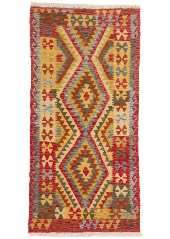 Tappeto a tessitura Kilim Afghan