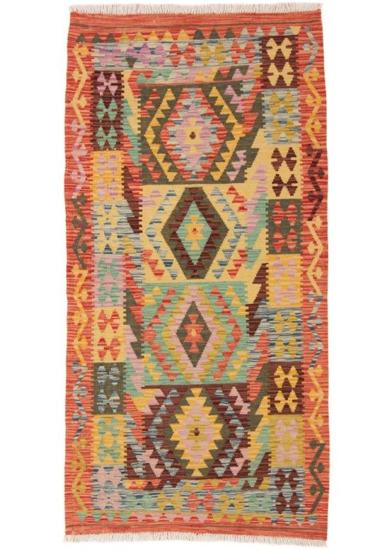 Tappeto a tessitura Kilim Afghan