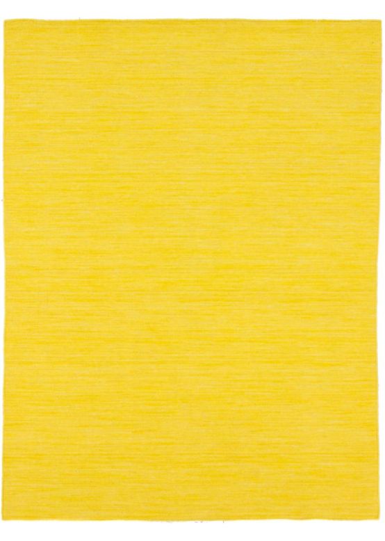 Tappeto a tessitura Kilim Loom Giallo