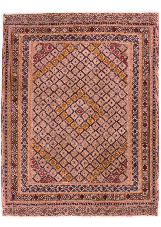 Tappeto a tessitura Kilim Nachunak