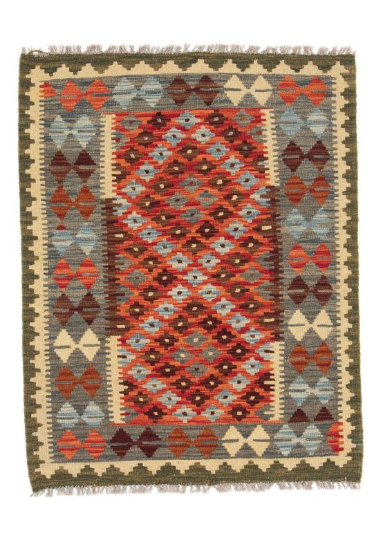 Tappeto a tessitura Kilim Afghan