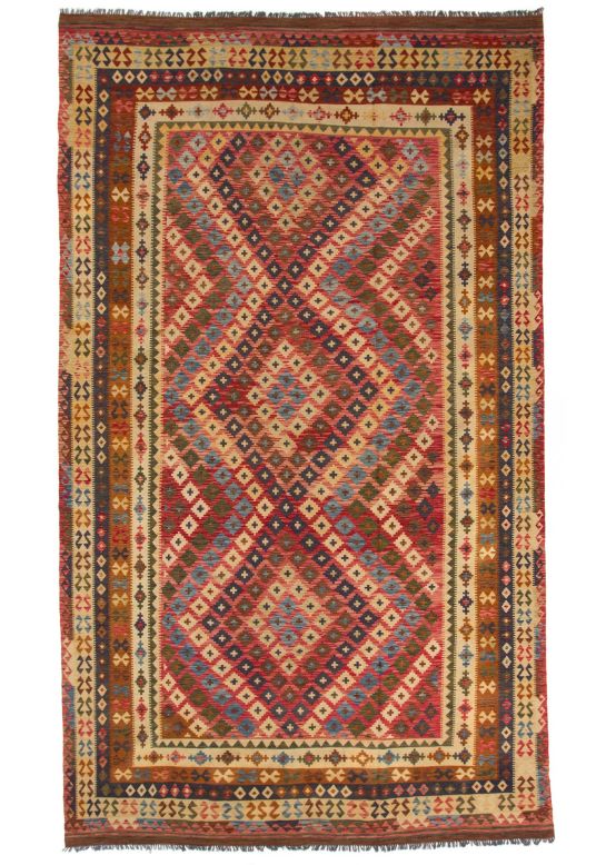 Tappeto a tessitura Kilim Afghan