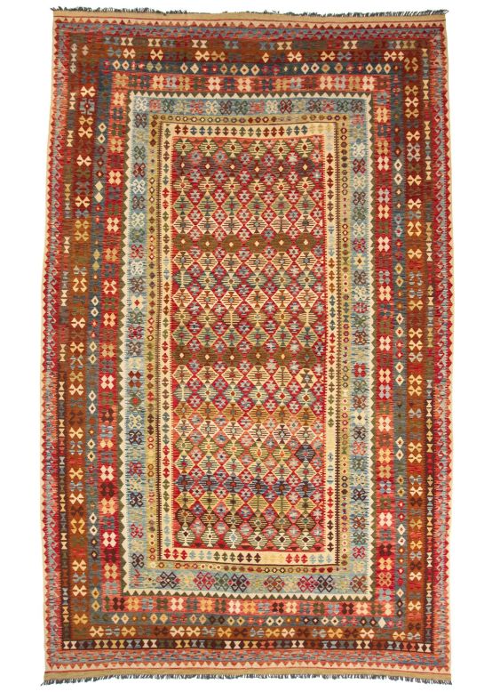Tappeto a tessitura Kilim Afghan