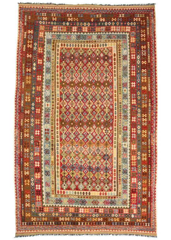 Tappeto a tessitura Kilim Afghan