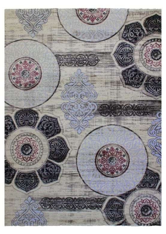 Tappeto Mandala Rosa