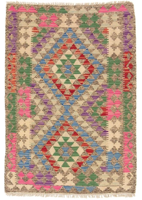 Tappeto a tessitura Kilim Afghan