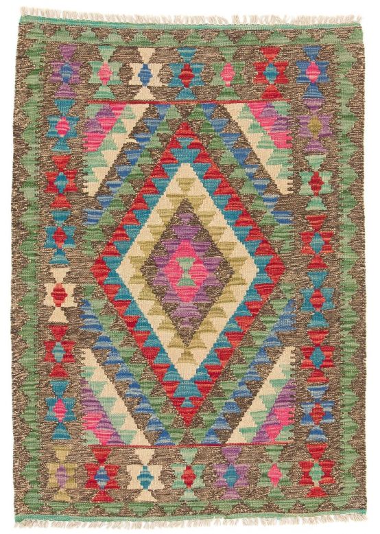 Tappeto a tessitura Kilim Afghan