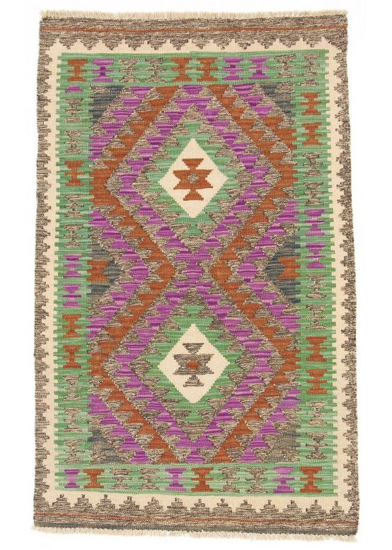 Tappeto a tessitura Kilim Afghan