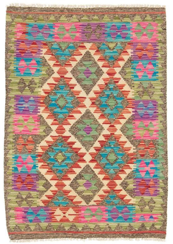 Tappeto a tessitura Kilim Afghan