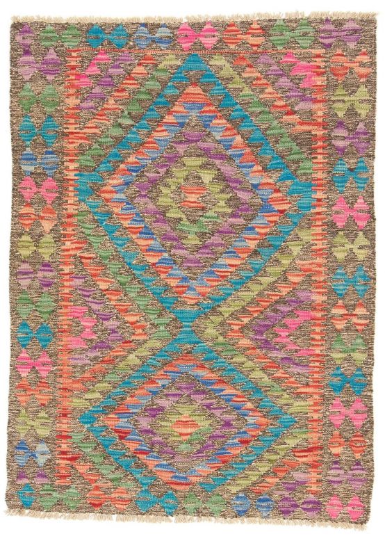 Tappeto a tessitura Kilim Afghan