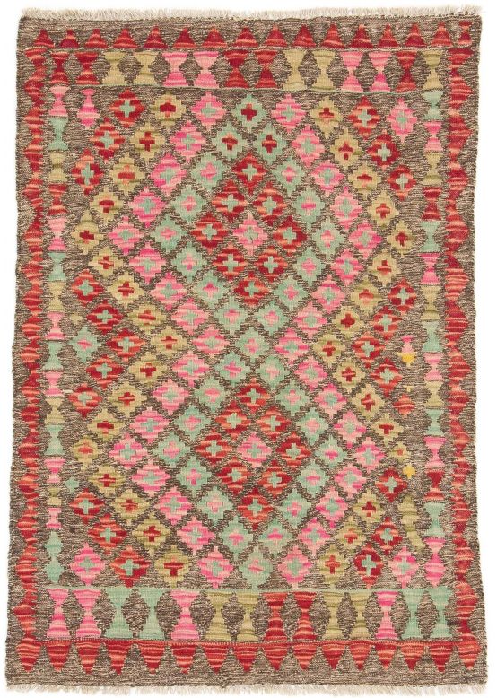 Tappeto a tessitura Kilim Afghan