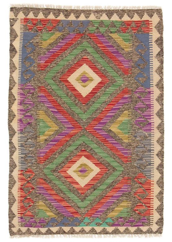 Tappeto a tessitura Kilim Afghan