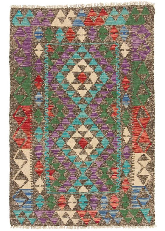 Tappeto a tessitura Kilim Afghan