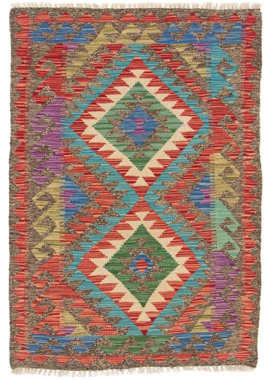 Tappeto a tessitura Kilim Afghan