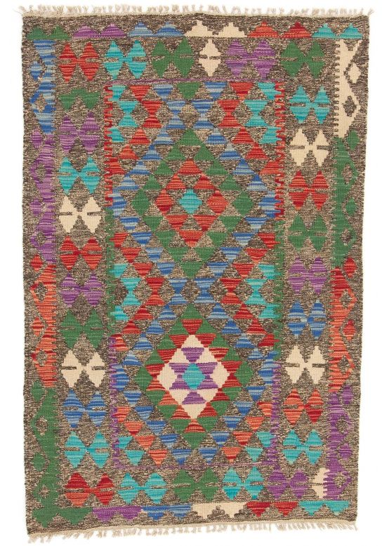 Tappeto a tessitura Kilim Afghan