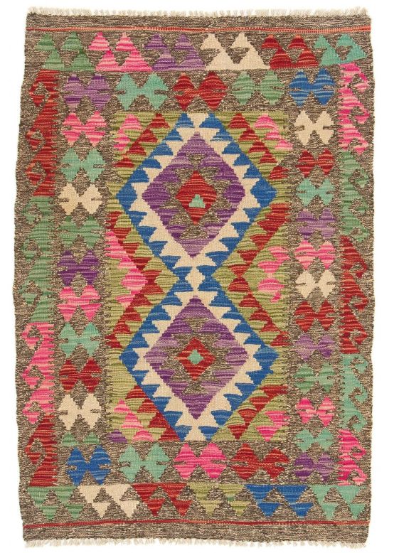 Tappeto a tessitura Kilim Afghan