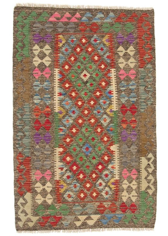 Tappeto a tessitura Kilim Afghan