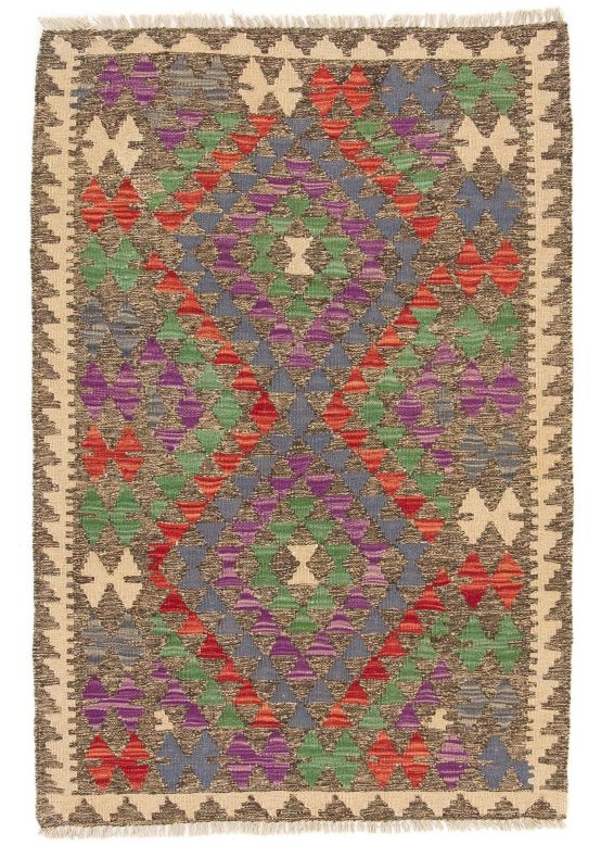 Tappeto a tessitura Kilim Afghan