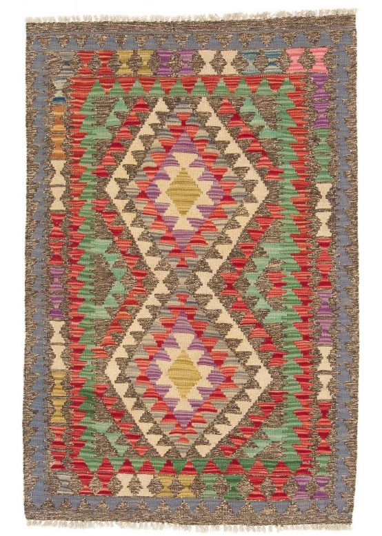 Tappeto a tessitura Kilim Afghan