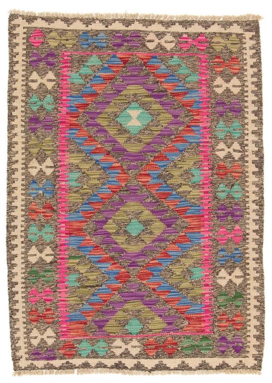 Tappeto a tessitura Kilim Afghan