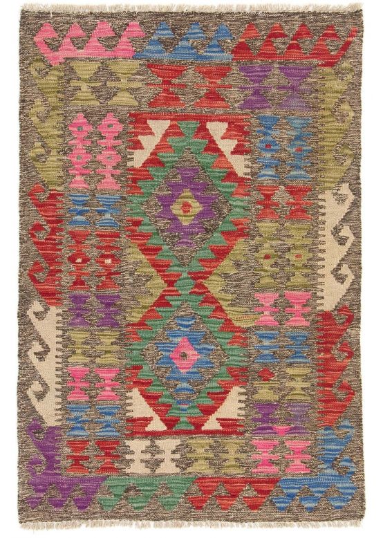 Tappeto a tessitura Kilim Afghan