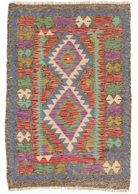 Tappeto a tessitura Kilim Afghan