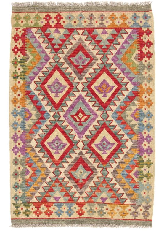 Tappeto a tessitura Kilim Afghan