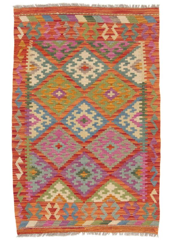 Tappeto a tessitura Kilim Afghan