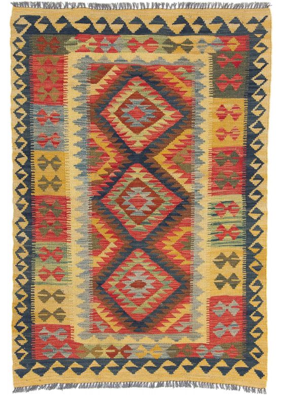 Tappeto a tessitura Kilim Afghan