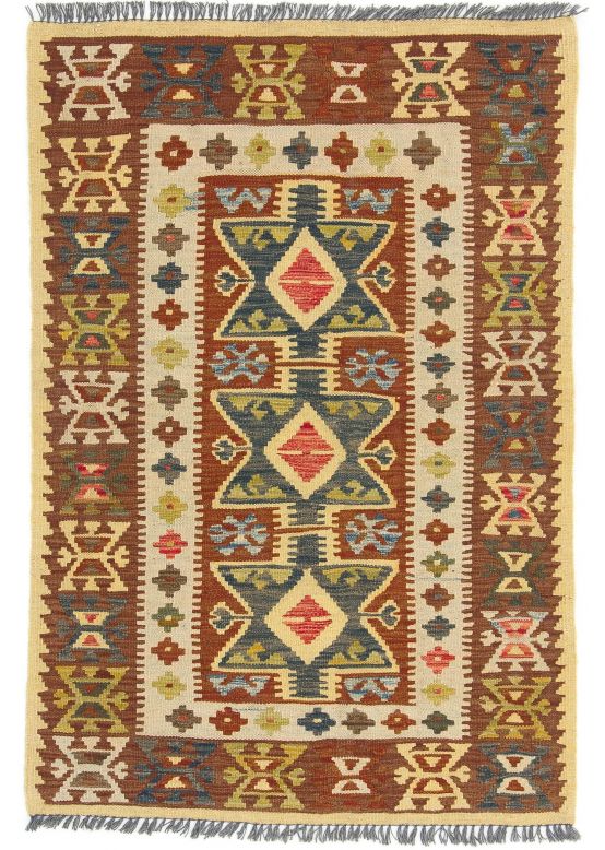 Tappeto a tessitura Kilim Afghan