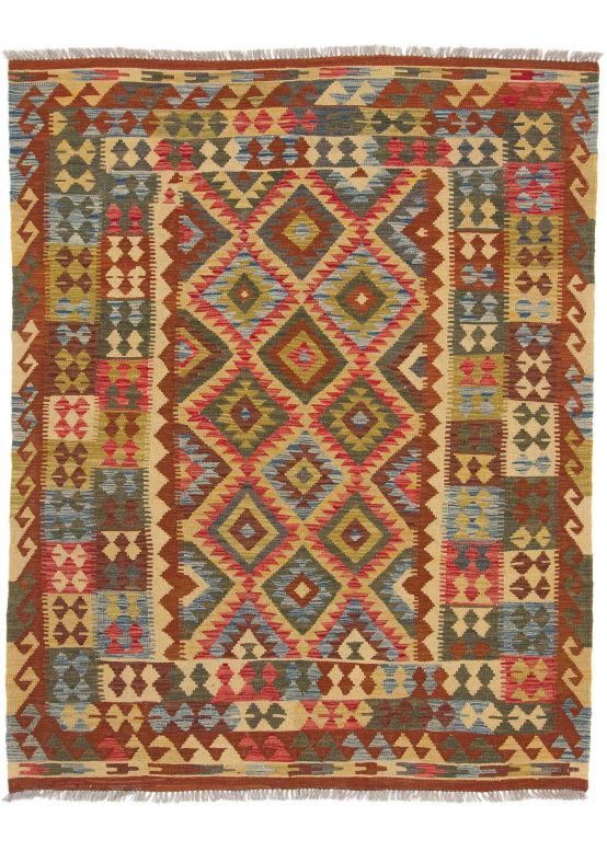 Tappeto a tessitura Kilim Afghan
