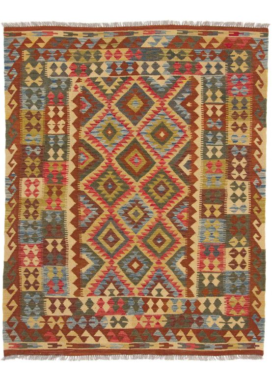 Tappeto a tessitura Kilim Afghan