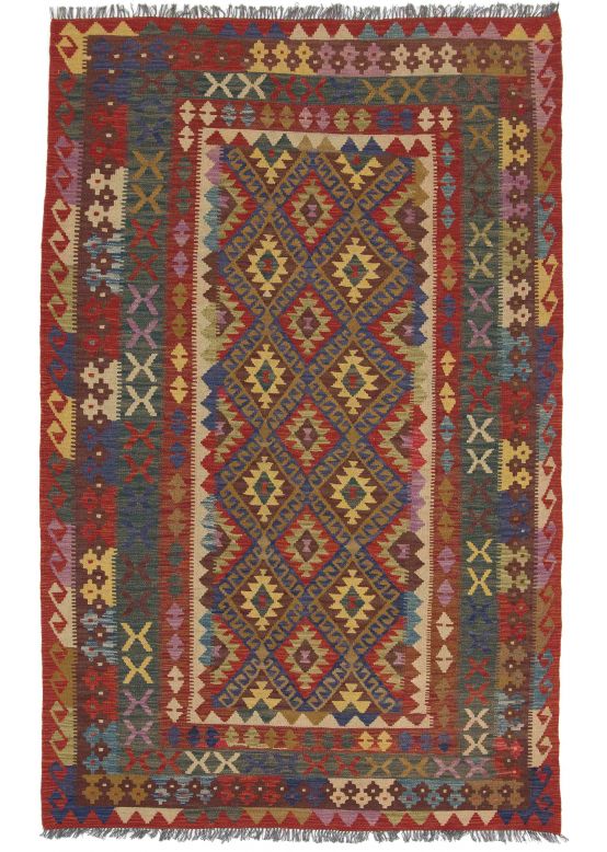 Tappeto a tessitura Kilim Afghan