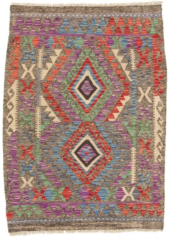 Tappeto a tessitura Kilim Afghan