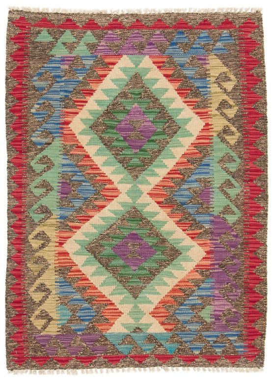 Tappeto a tessitura Kilim Afghan