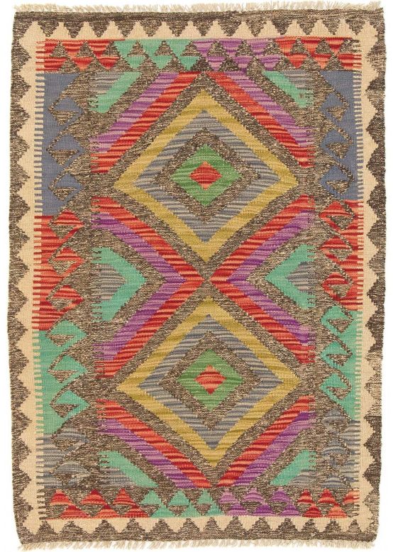 Tappeto a tessitura Kilim Afghan