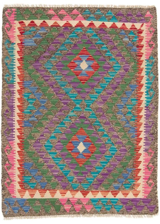 Tappeto a tessitura Kilim Afghan