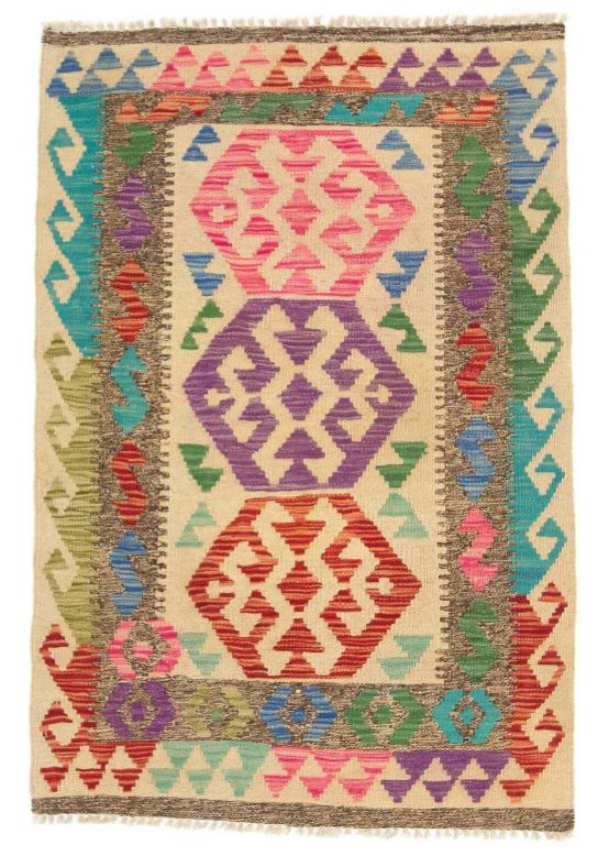 Tappeto a tessitura Kilim Afghan