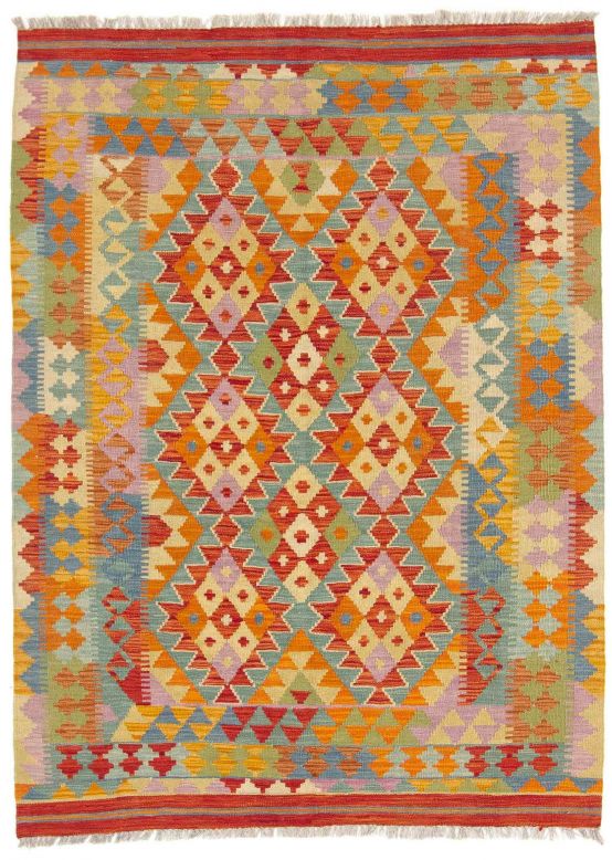 Tappeto a tessitura Kilim Afghan