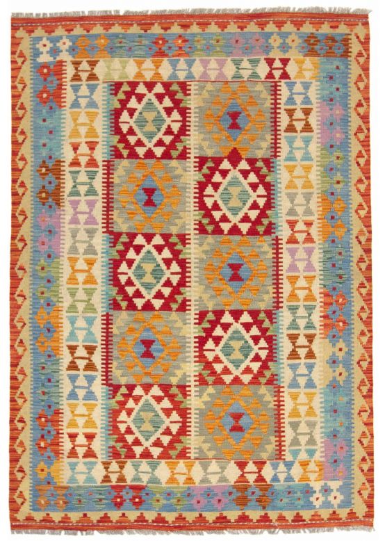 Tappeto a tessitura Kilim Afghan