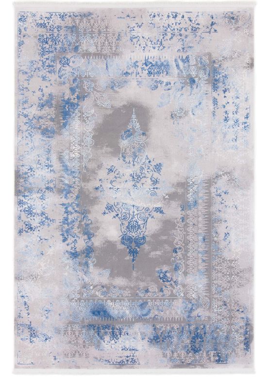 Tappeto Vintage Florena Blu